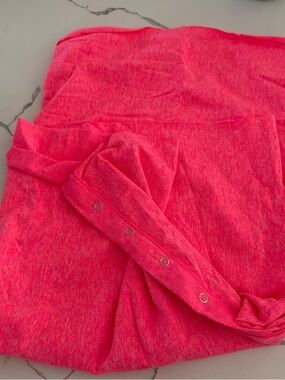 lululemon athletica Bright Pink Scarf Wrap